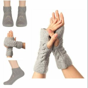 CELEBERATE this FESTIVE SEASON WITH KC STORE spl. COMBOS Handmade KC Girls & Women’s GLOVES (MITTS) & SOCKS KC hand knitted Homemade woolen items 100% pure wool warm cozy rustic housewarming for #SOMEONE #SPECIAL #GREY