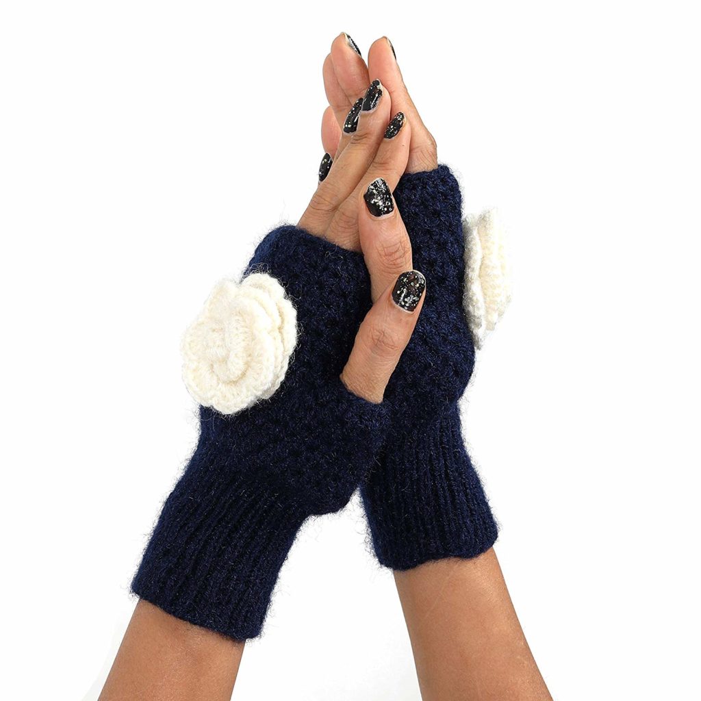 Woolen gloves hot sale for girls