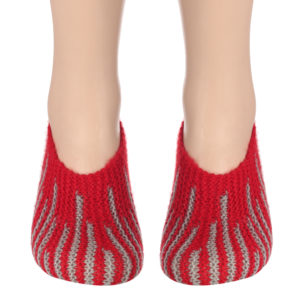 Handmade woolen socks (women) KC Hand Knitted Socks (Tiger style) #BEGINNING