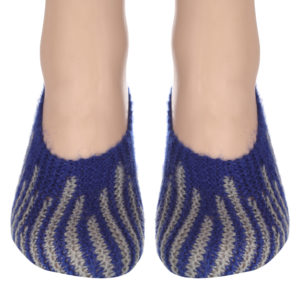 Handmade woolen socks (women) KC Hand Knitted Socks (Tiger style) #BEGINNING