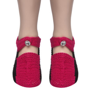 Handmade woolen socks (women)100 % pure KC Hand Knitted Women`s Socks ( work of Crochet)