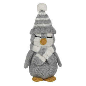 Handmade woolen crochet toys (GREY)