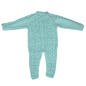Handmade KC Baby Cable Knit Sweater Romper (12-24 month)