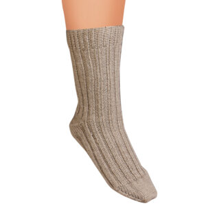 Handmade woolen brown socks for GENTS {KC2203}